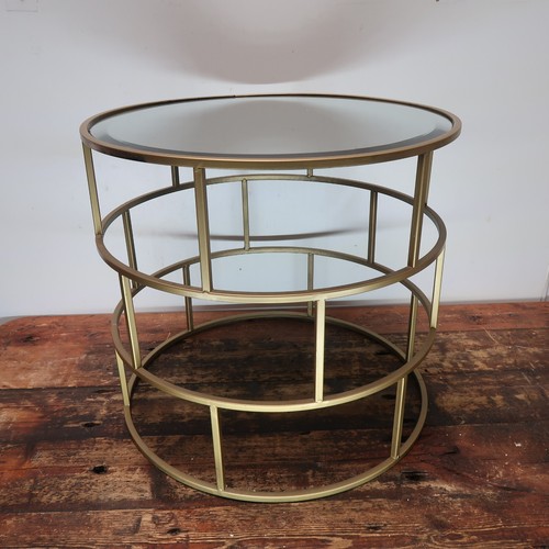 Mirror glass top - side, table