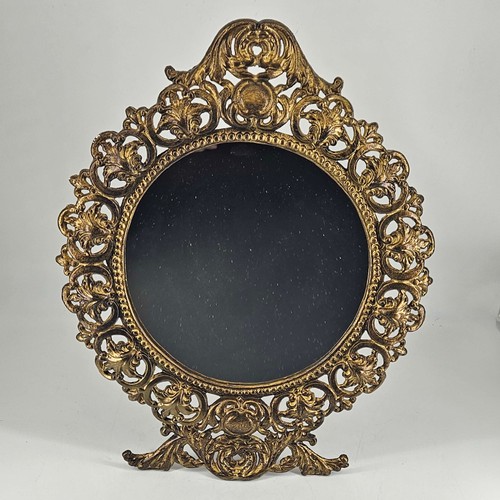 Vintage iron table vanity - vintage,