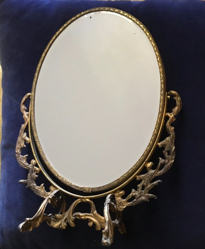 Vintage vanity mirror table - mirror,