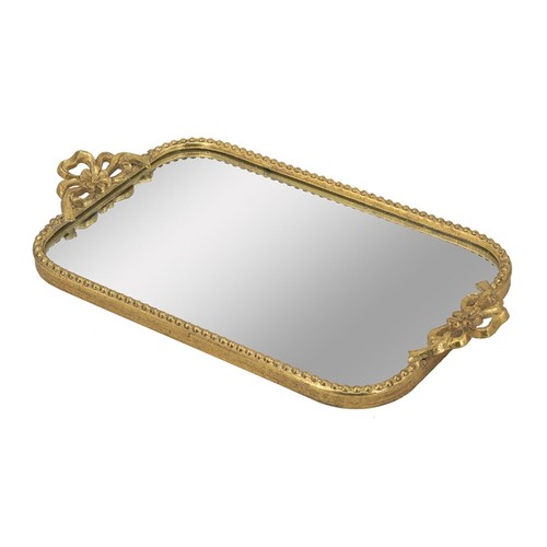 Living room tray mirror - room,