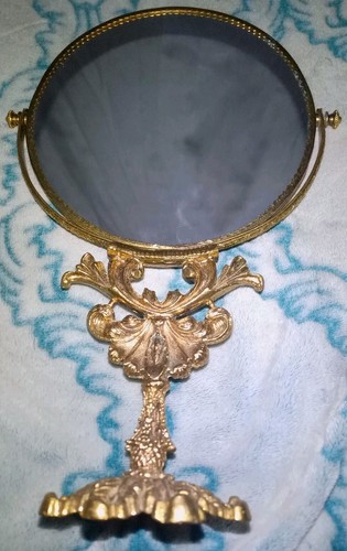 Vtg 24k mirror gold - 24k,
